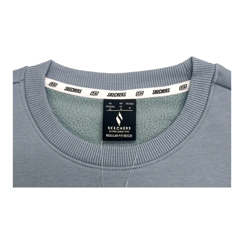 Skechers Colorful Sweatshirt Men's Trade Wind Gray-2
