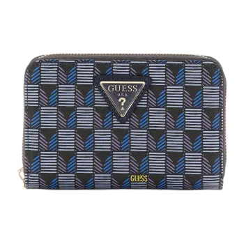 GUESS Polyurethane Wallet Mini Men's Blue