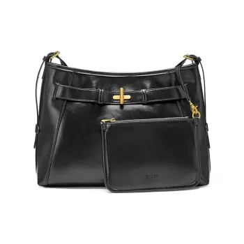 JOSINY PU Crossbody Bag, Shoulder Bag Regular Women's Black/Coffee