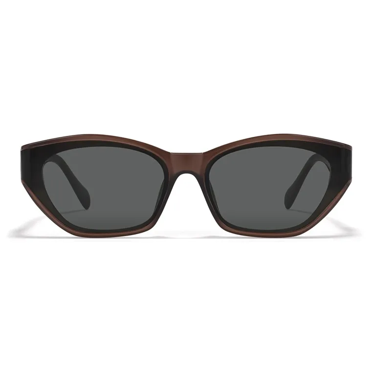 Sagawa Plate Frame TR/Memory Plastic Irregular Shape Sunglasses Unisex-7
