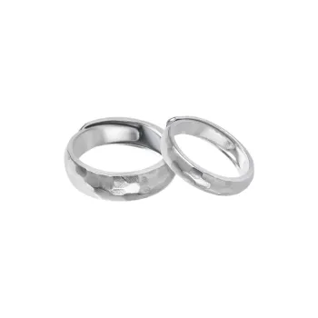 CHIC ZONE 999 Fine Silver Rings Unisex
