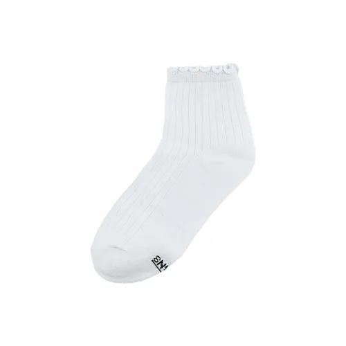 Vans Mid Calf Socks Women's 1 Pack White