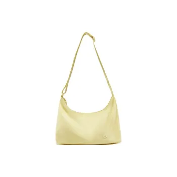LiNing Sports Life Collection Nylon Crossbody Bag, Shoulder Bag Unisex Tender Goose Yellow
