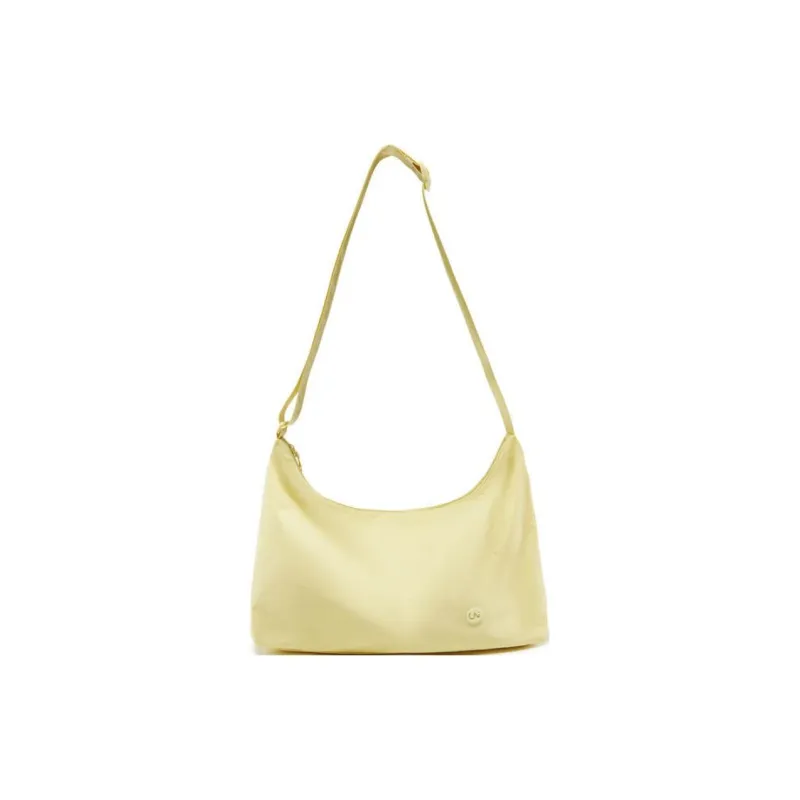 LiNing Sports Life Collection Nylon Crossbody Bag, Shoulder Bag Unisex Tender Goose Yellow-0