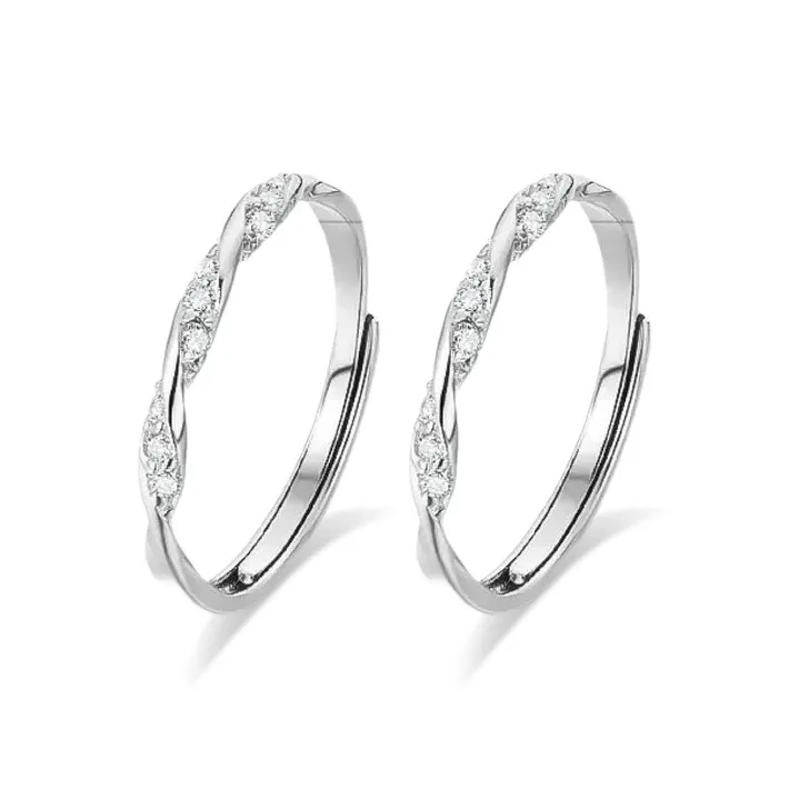 KIVA Sterling Silver Rings Unisex-9