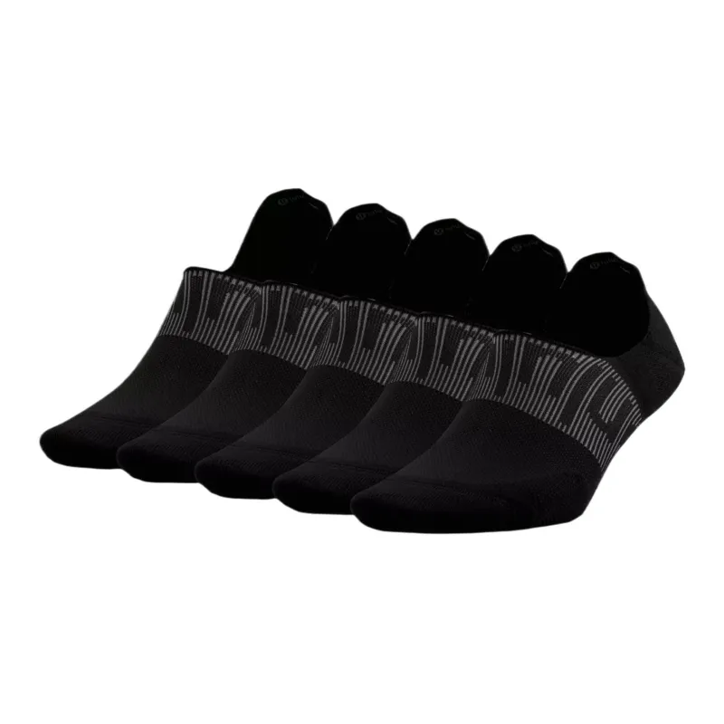 Lululemon Power StrideActive Collection Women's No-Show Socks With Grip 5 Pack Ankle Socks Women's 5 Pack-3