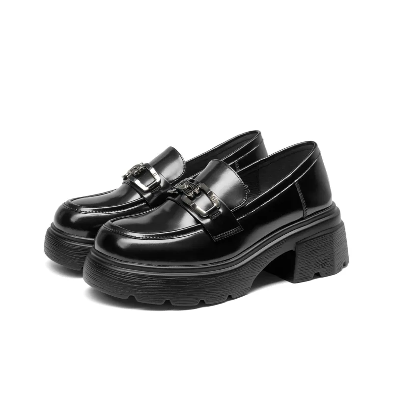 Spider King Loafers Women's Black-2