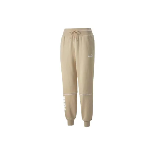 PUMA Knitted Sweatpants Women's Beige