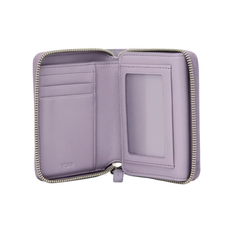 TUMI Leather Wallet Women's Purple-2