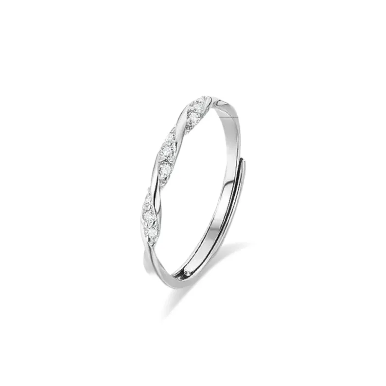 KIVA Sterling Silver Rings Unisex-7