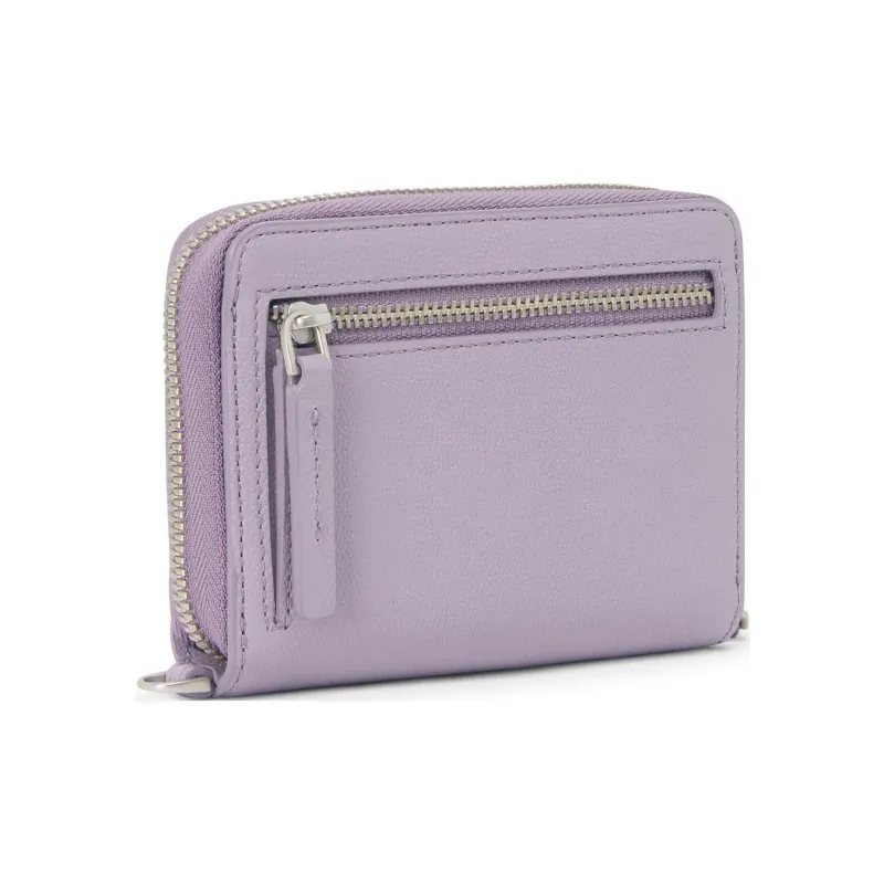 TUMI Leather Wallet Women's Purple-1