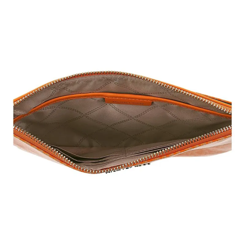 MICHAEL KORS Calfskin Clutch Women's Apricot-6