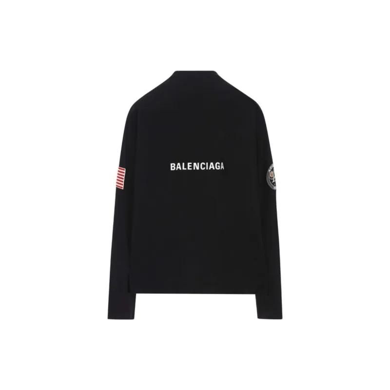 Balenciaga x Nasa T Shirt Men's Black-1