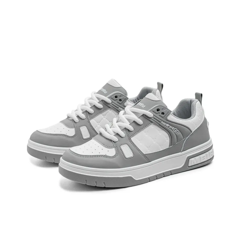 Meiretu Slip Resistant, Abrasion Resistant, Lightweight Low Top Skateboard Shoes Men's-8
