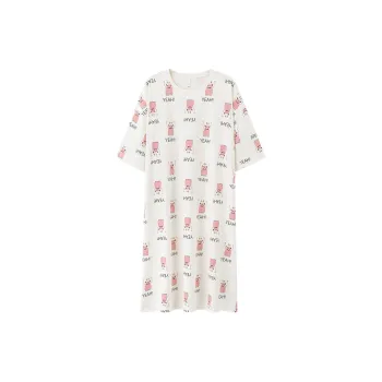 Qin Jing Nightgown Women's Pink