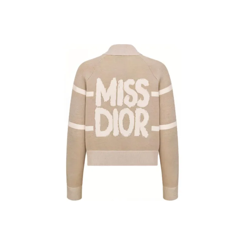 DIOR Jackets Coats Women's Beige-1