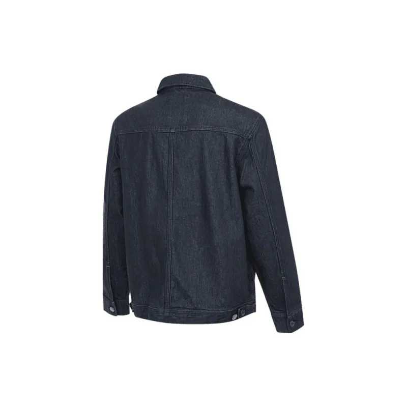 Timberland Denim Jacket Men's Navy Blue-1
