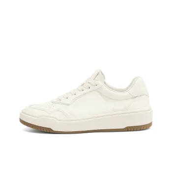 Rosa Bianca Lightweight Height Increasing Low-Top Skateboard Shoes Women's White