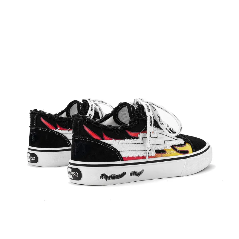 MINISO Low Top Skateboard Shoes Unisex-12