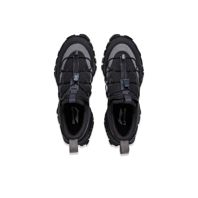 LiNing CF Tracing, Forest Environment Low Top Hiking Shoes Unisex Black Gray-3