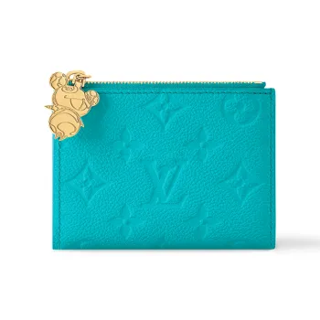 LOUIS VUITTON X Takashi Murakami Lisa Wallet Kabira Blue