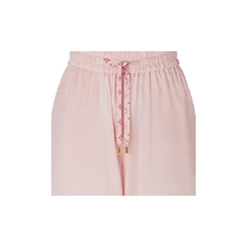LOUIS VUITTON Sports Pants Women's Pink-4