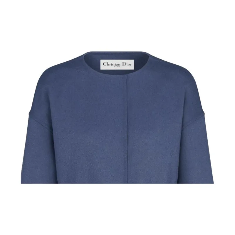 DIOR Coats Women's Blue-3