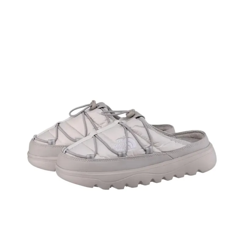 THE NORTH FACE BOREALIS Abrasion Resistant Slip Resistant Wrap toe Slippers Unisex Gray White-2