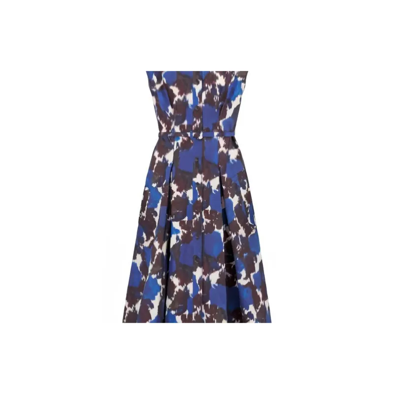 DIOR Short-Sleeved Dresses Women's Blue-4