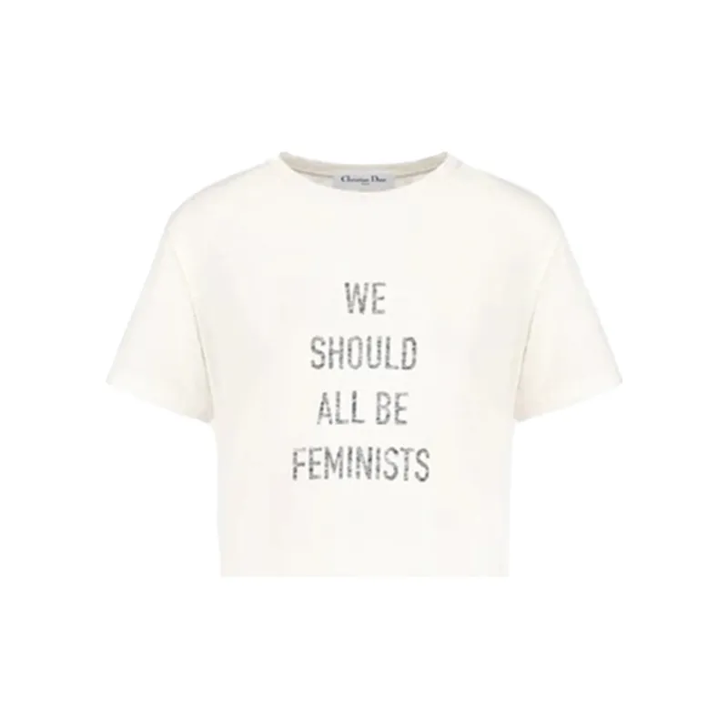 DIOR 2000s We Should All Be Feminists T-shirt-4