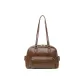 Brown-Vintage Bowling Bag[Disney Box Not Included Pendant]