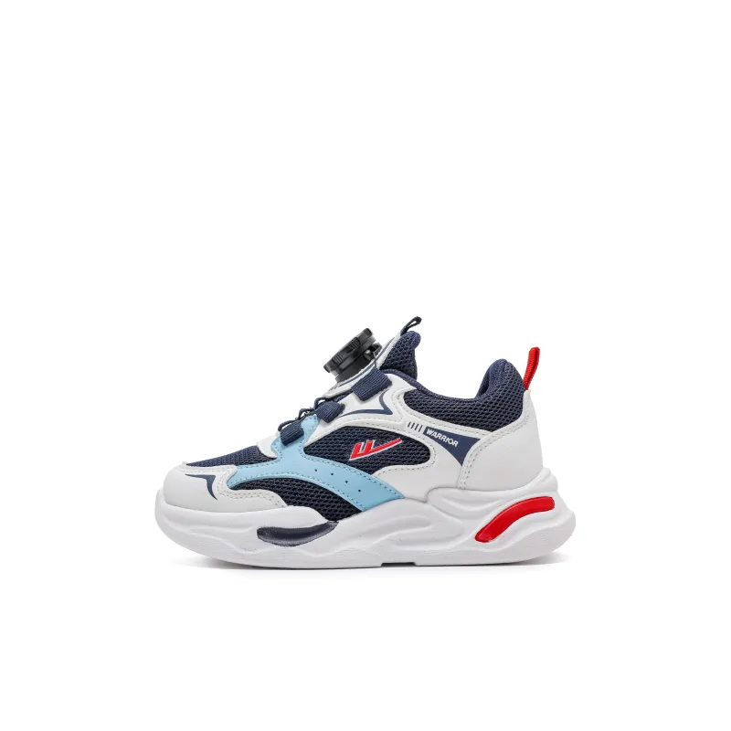 Warrior Cushioned Wear Resistant Breathable Low Top Kids Lifestyle Shoes Kids'-5