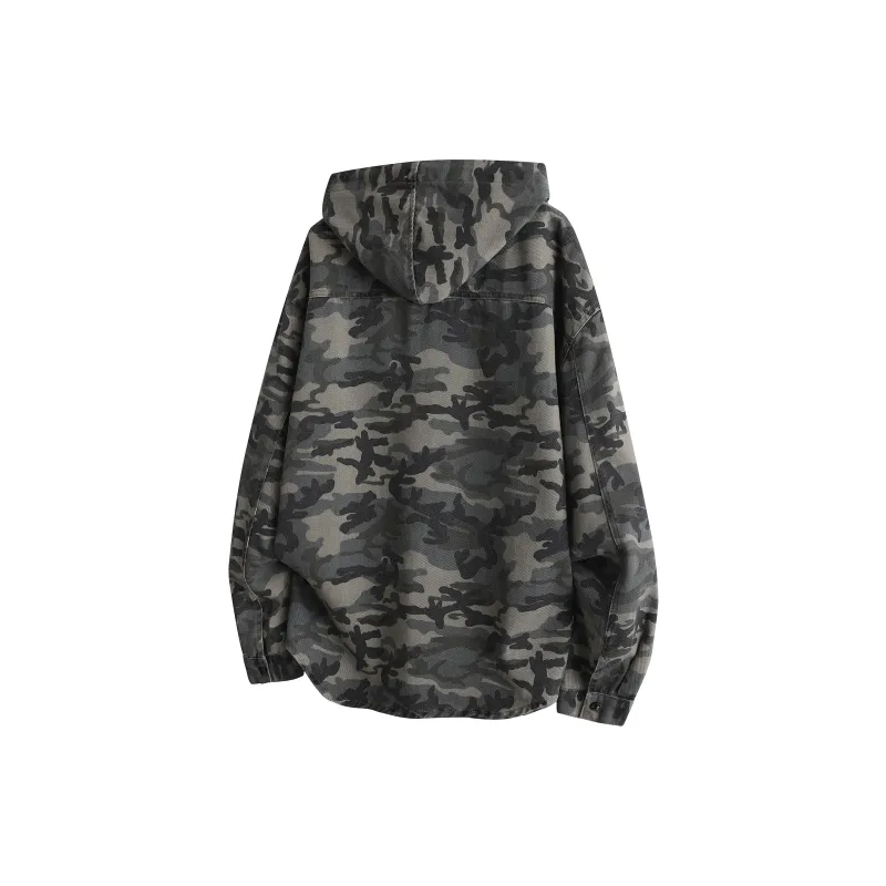 DAREASY Denim Jacket Unisex Black Gray Color-3