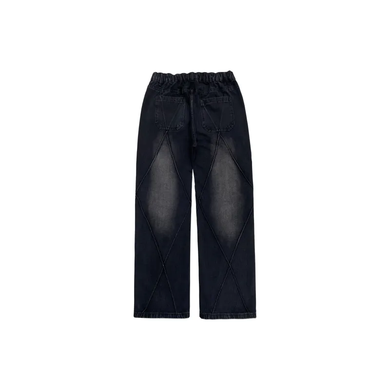 ELCORO Jeans Unisex Vintage Blue-3
