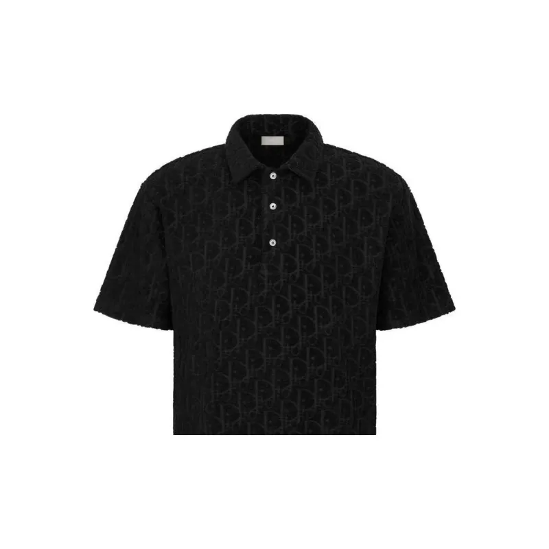 DIOR Polo Shirts Men Black-2