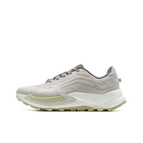 XTEP Wear Resistant Coverage Low Top Casual Running Shoes Men's Dove Gray