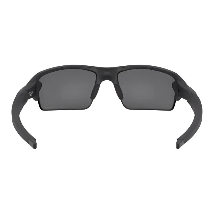 Oakley TR/Memory Plastic Irregular Shape Sunglasses Unisex Black-3