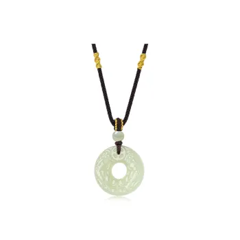 Chongqing Gold Store Chalcedony Necklaces Unisex