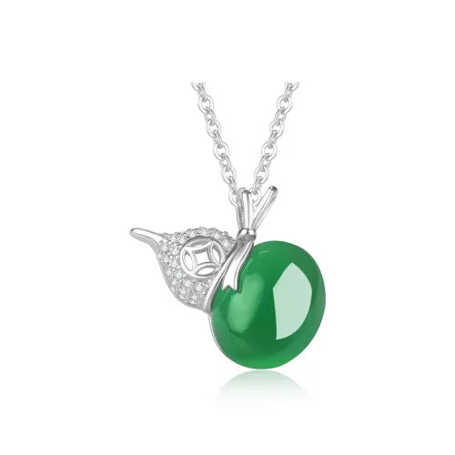 Lao Feng Xiang Chalcedony Necklaces Women's
