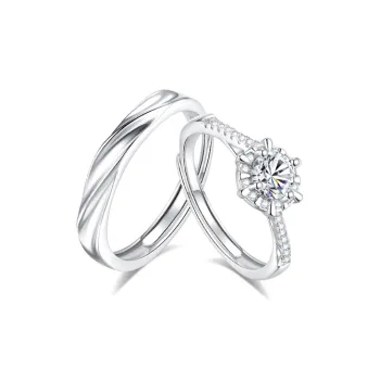 ALICE 999 Fine Silver Rings Unisex