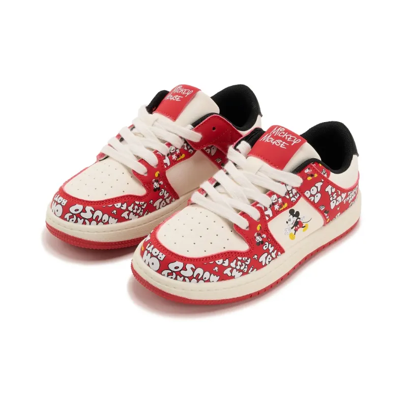 Disney Slip-Resistant Anti-Kick Wear-Resistant Lightweight Cushioning Low-Top Kids' Skateboarding Shoes Kids'-4