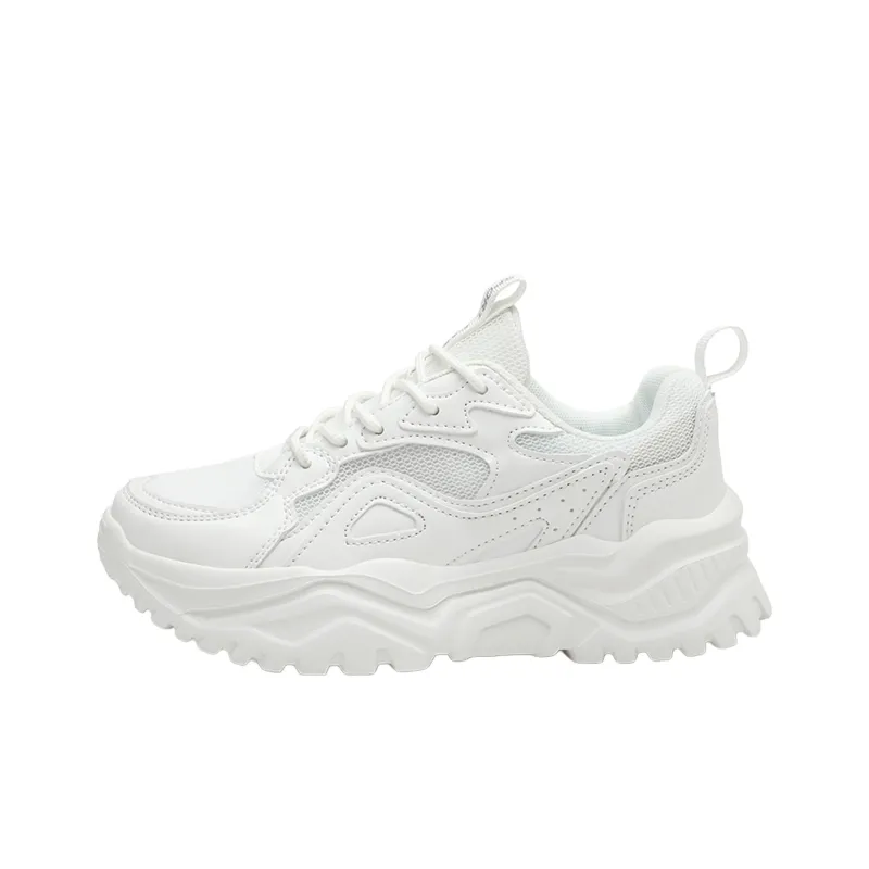 BUFFALO BOUND Cushioning Anti Slip And Wear Resistant Low Top Chunky Sneakers Unisex-6