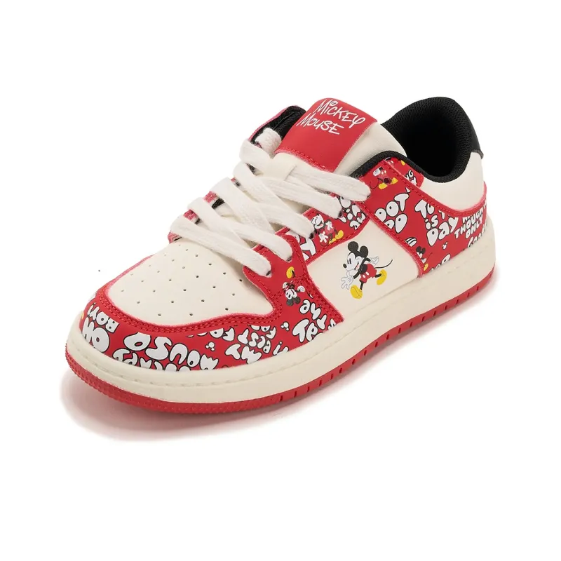 Disney Slip-Resistant Anti-Kick Wear-Resistant Lightweight Cushioning Low-Top Kids' Skateboarding Shoes Kids'-2