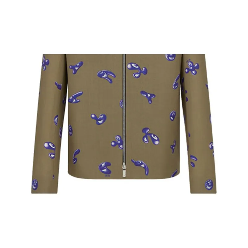 DIOR X Kenny Scharf Zipped Jacket-3