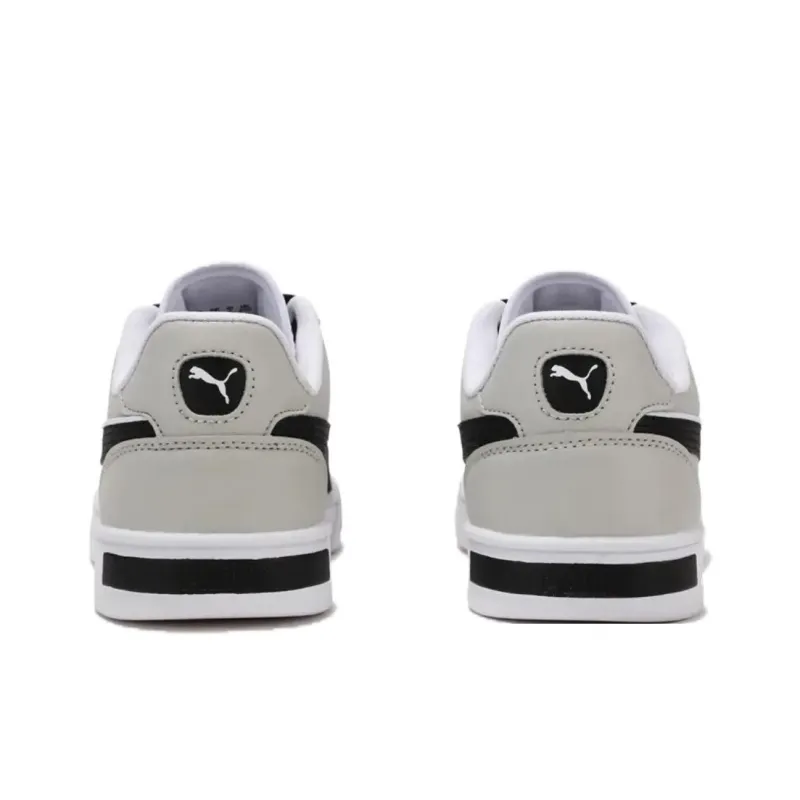 PUMA CAVEN DIME Anti Slip Wear Resistant Low Top Skateboard Shoes Unisex White Gray-3