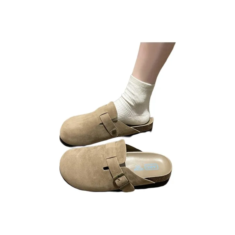 Qiao Anju Home Slippers Earth Gray, Yellow Brown-1