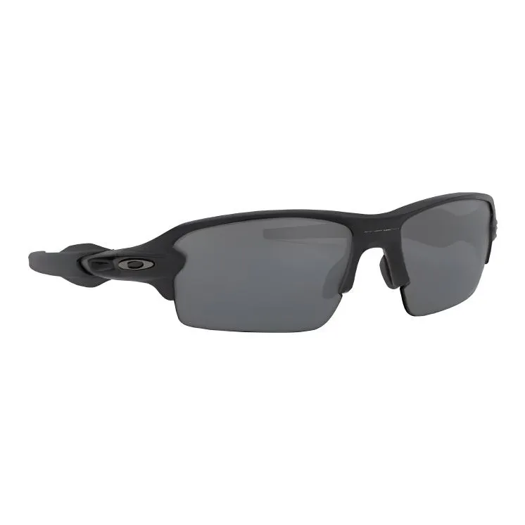 Oakley TR/Memory Plastic Irregular Shape Sunglasses Unisex Black-1