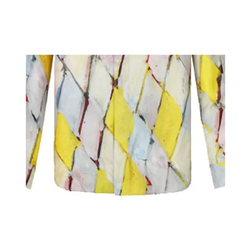 DIOR Quarterly New Products Shirts Men Yellow-3