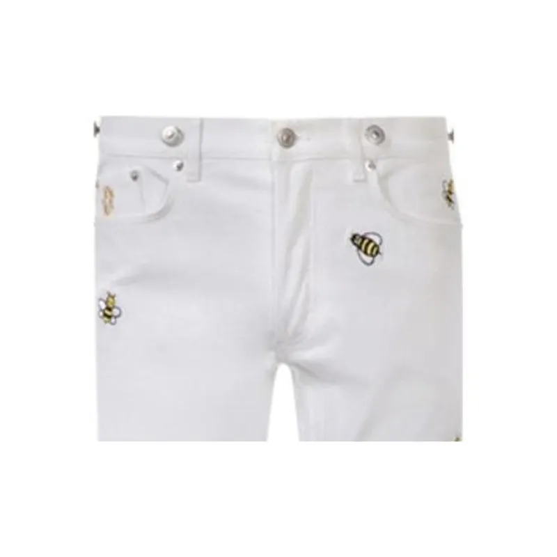 DIOR x KAWS FW23 Jeans Men's White-2