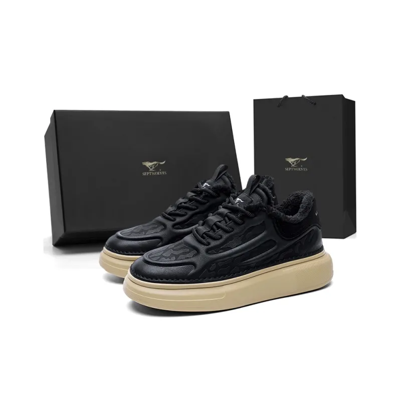 SEPTWOLVES Low Top Skateboard Shoes Men's-19